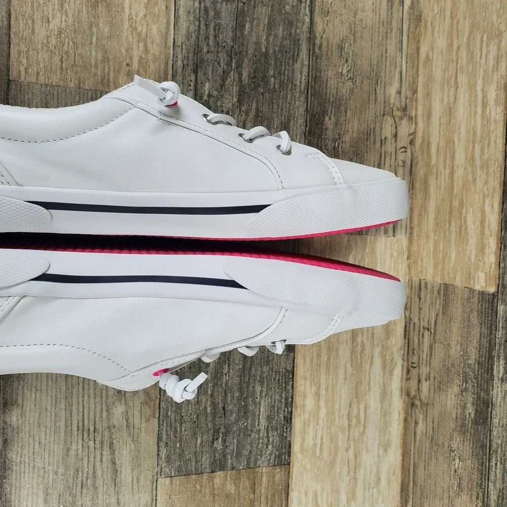 Sperry Pier Boat Shoes Kids Sz 4.5 Low Top Sneakers (WORN 1X)